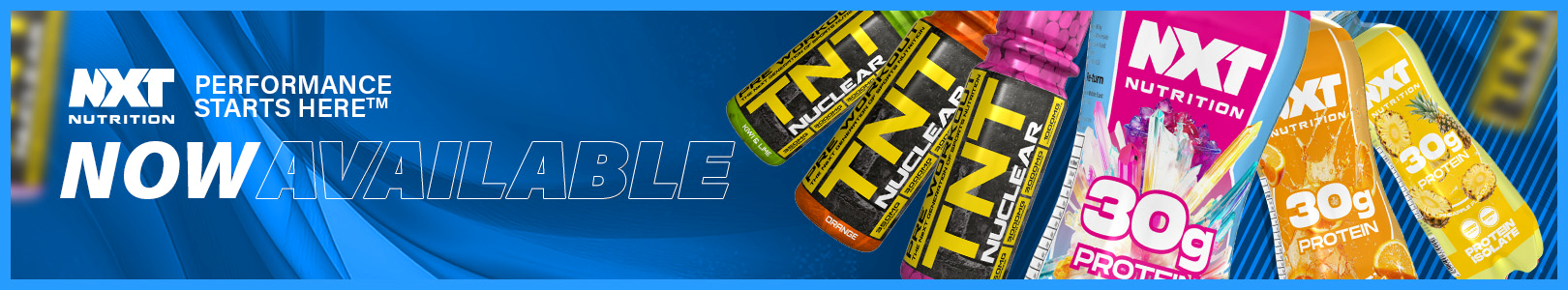 Buy NXT Nutrition at low trade prices from the UK's Leading Sports Nutrition Distributor, Tropicana Wholesale!