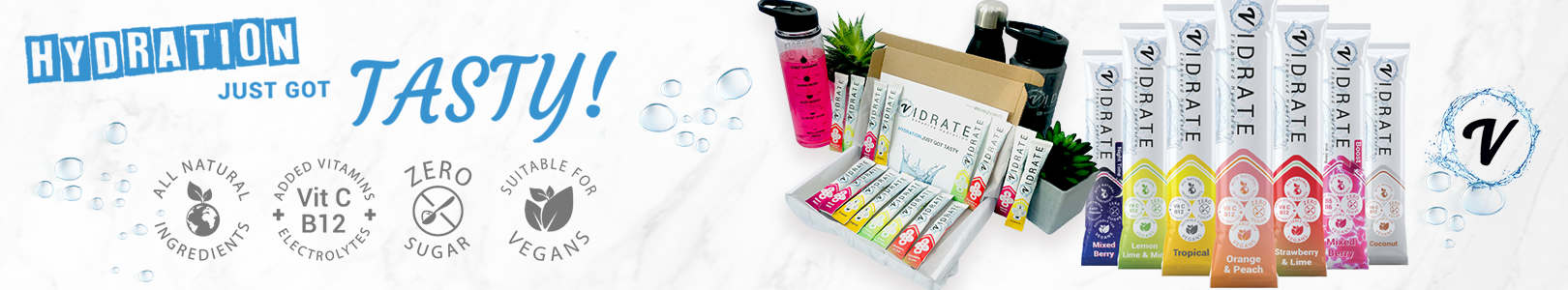 Buy Vidrate at low trade prices from the UK's Leading Sports Nutrition Distributor, Tropicana Wholesale!