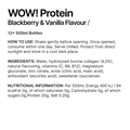 Wow Hydrate WOW! Protein 12x500ml Alternative Image