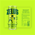 ZELUS Protein Energy Soda 12x330ml Alternative Image