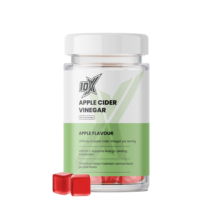 10X Athletic Apple Cider Vinegar Gummies 60Softgels