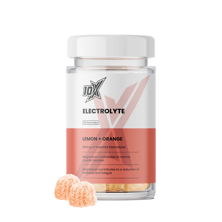 10X Athletic Electrolyte Gummies 60Softgels