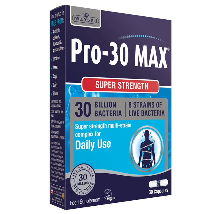 Natures Aid Pro-30 MAX 8 Strain Complex