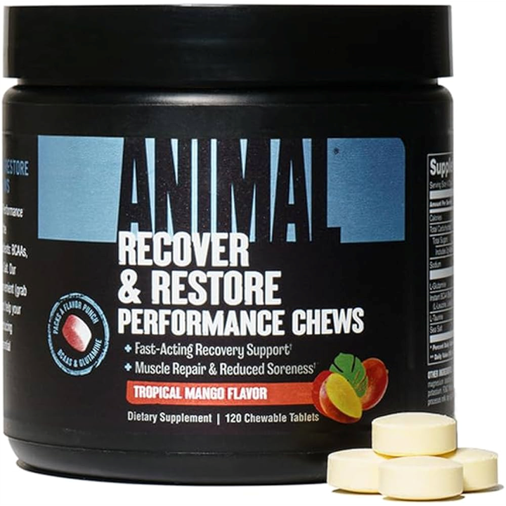 Animal Recover & Restore Performance Chews 120 Tabs