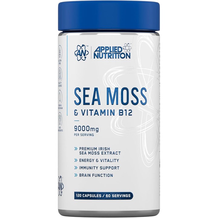 Applied Nutrition Sea Moss & Vitamin B12 120 Caps