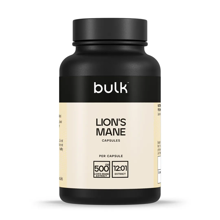 Bulk Lion's Mane 500mg 30 Caps