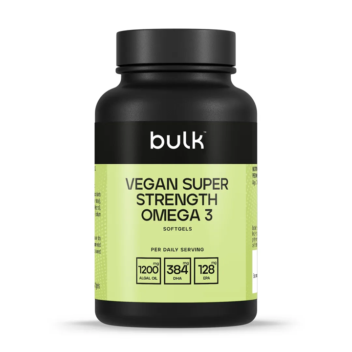 Bulk Vegan Super Strength Omega 3 60 Softgels