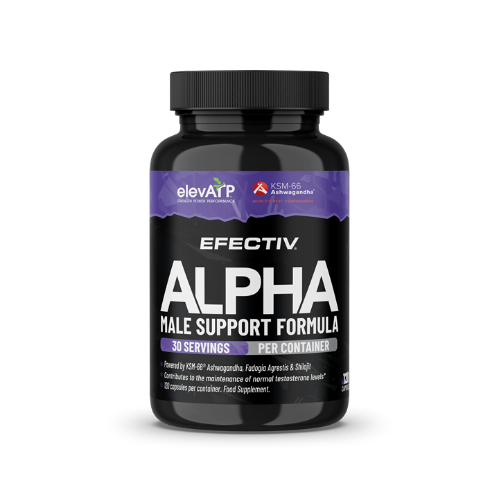 Efectiv Nutrition ALPHA Male Support 120Caps