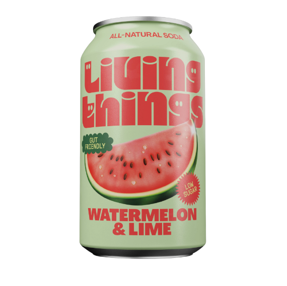 Living Things Prebiotic Soda 12x330ml