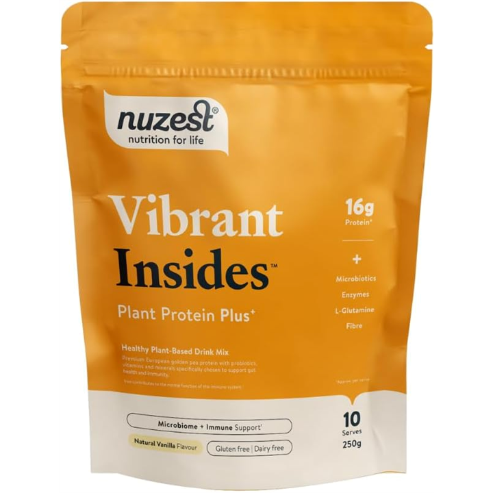 Nuzest Plant Protein Plus+ - Vibrant Insides 250g