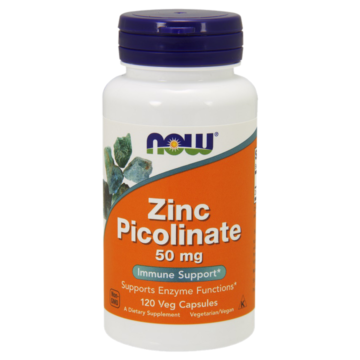 NOW Foods Zinc Picolinate 50MG