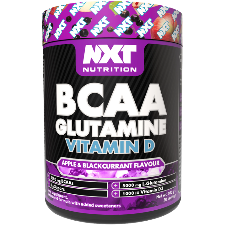 NXT Nutrition BCAA, Glutamine & VIt D 360g