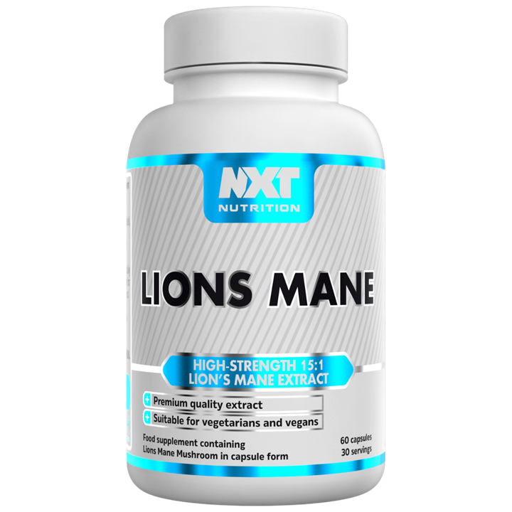 NXT Nutrition Lions Mane 60 Caps