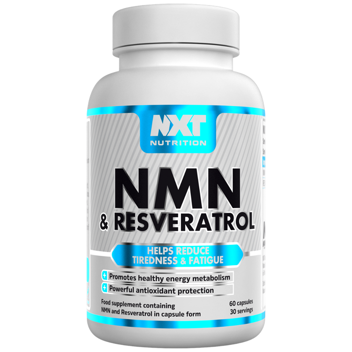 NXT Nutrition NMN & Resveratrol 60 Caps