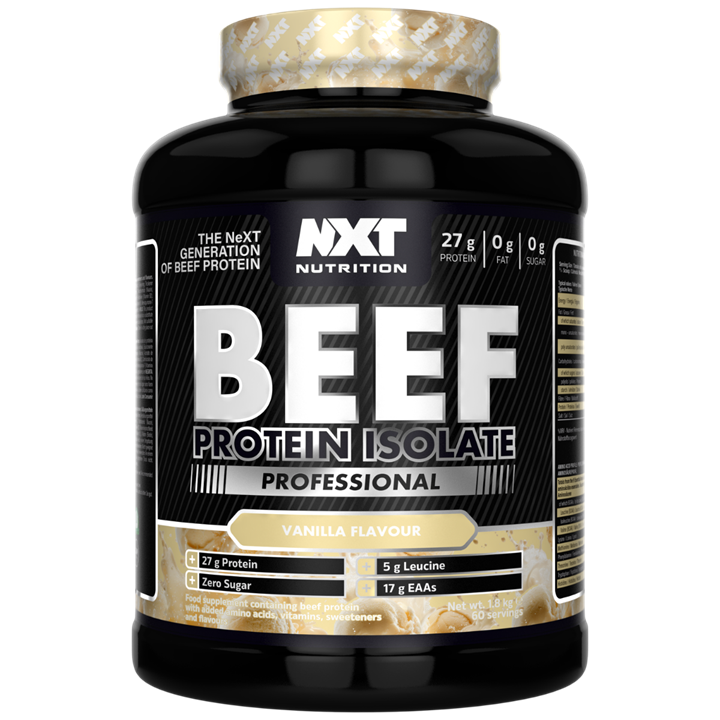 NXT Nutrition Beef Protein Isolate Professional 1.8kg