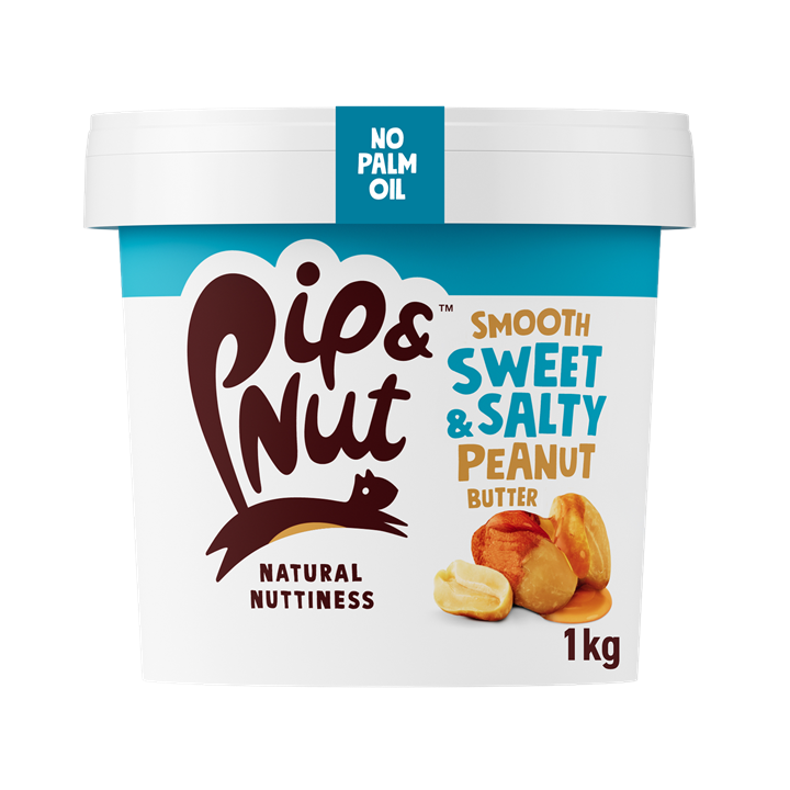 Pip & Nut Sweet & Salty Smooth Peanut Butter 1kg