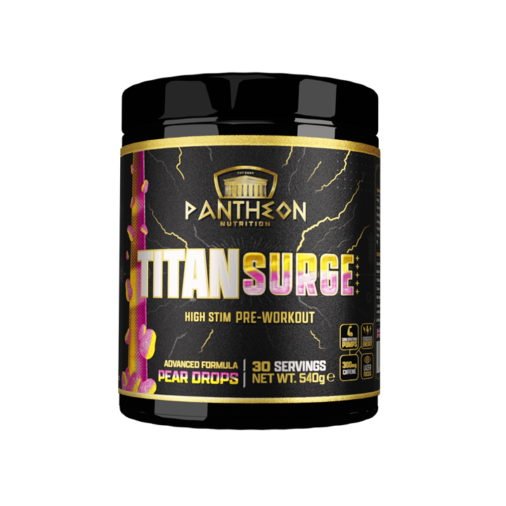 Pantheon Nutrition Titan Surge High Stim 540g
