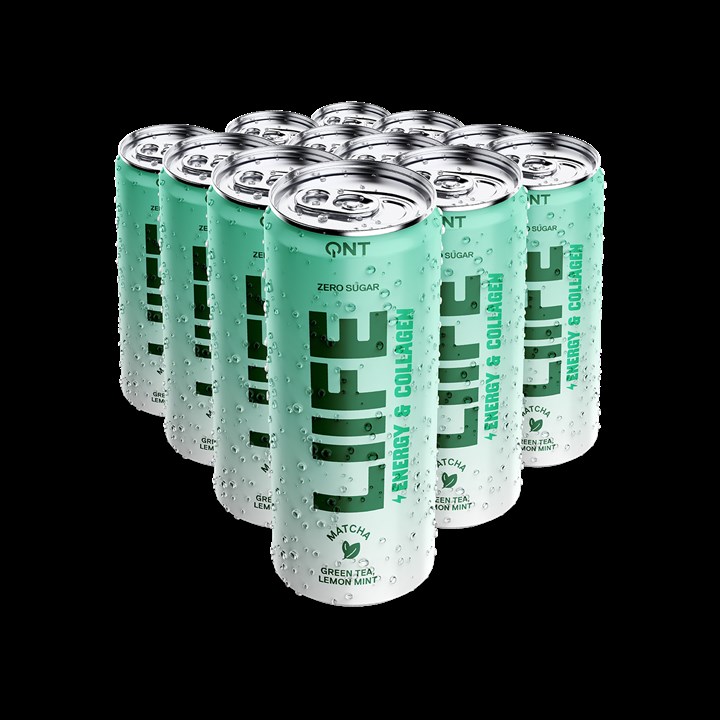 QNT Energy & Collagen Matcha 12x250ml