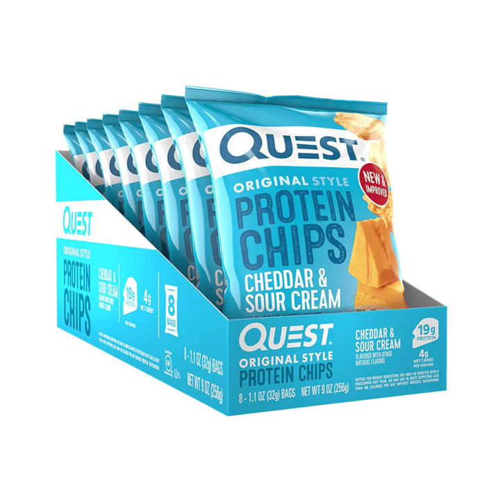 Quest Nutrition Protein Chips 8x32g