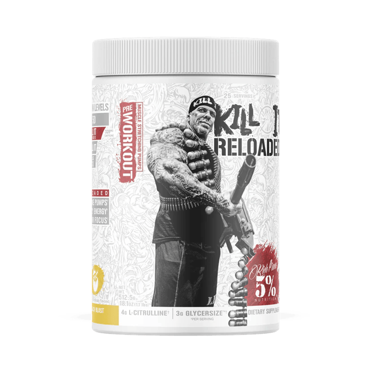 Rich Piana 5% Nutrition Kill It Reloaded Legendary Series 512.5g