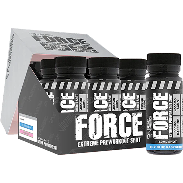 Refined Nutrition FORCE PreWorkout Shots 12 x 60ml