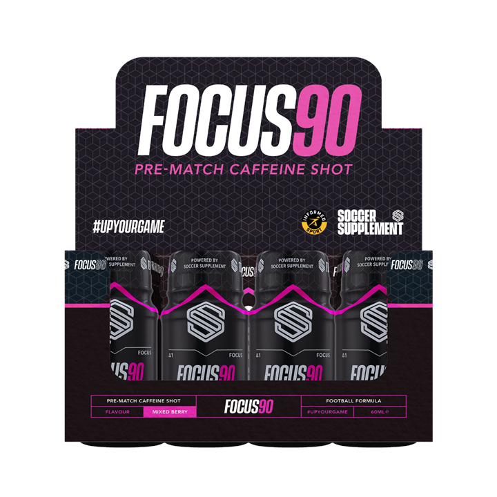 Soccer Supplement Focus90 Caffeine Gel 12x70g