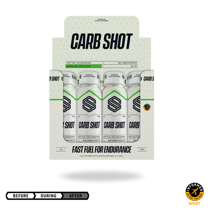 Soccer Supplement Carb Shot 12x100ml