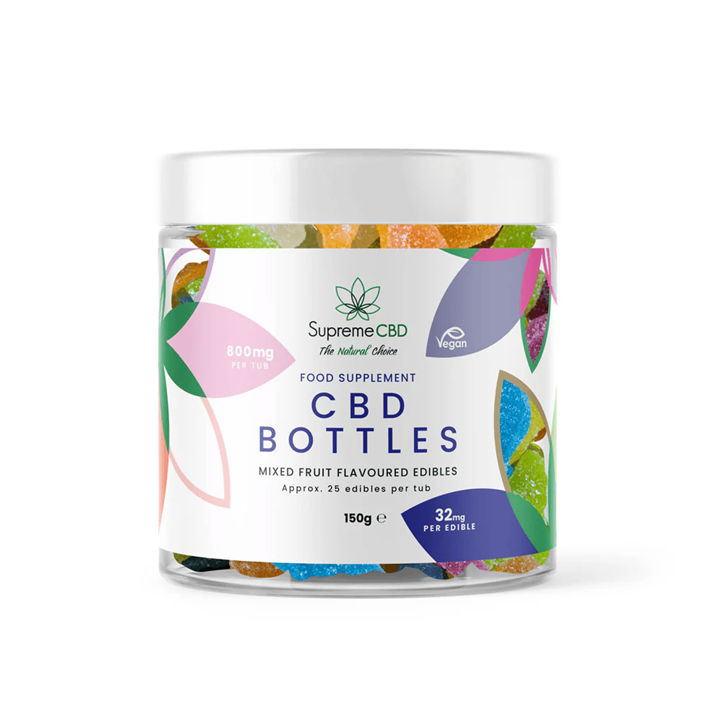 Supreme CBD CBD Gummy Tub  (800mg) 150g