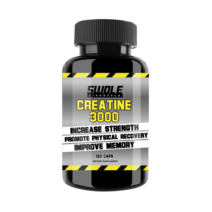 SWOLE Lifestyle Creatine Caps 120Caps