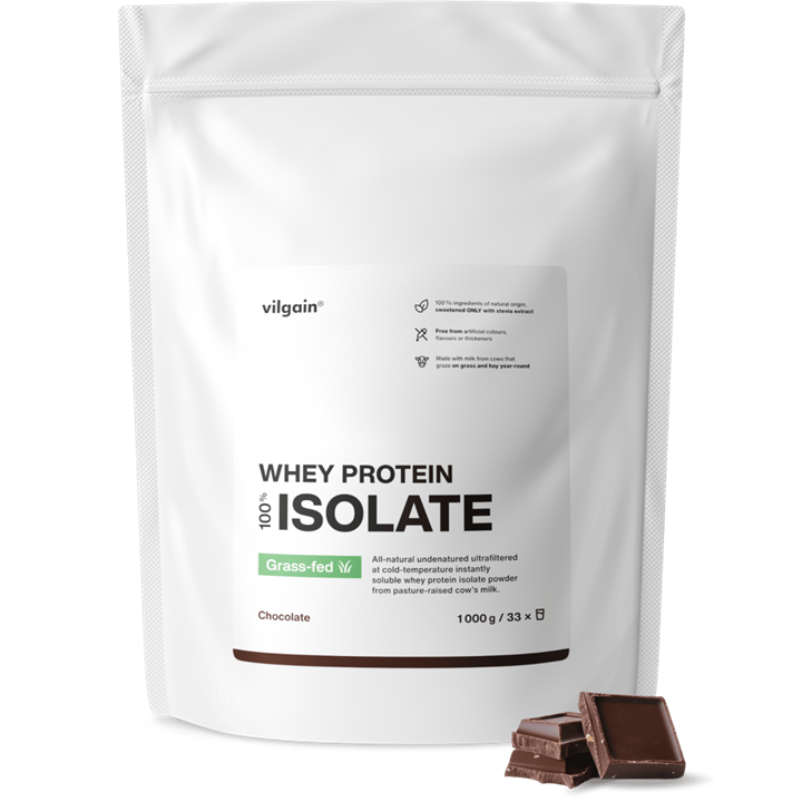 Vilgain Grass-fed Whey Protein Isolate 1000g