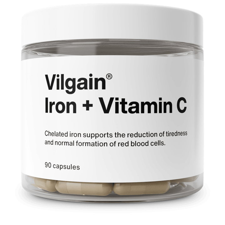 Vilgain Iron + Vitamin C 90 Caps