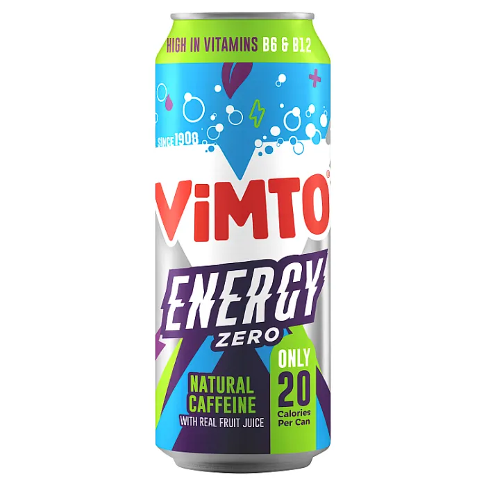 Vimto Energy No Added Sugar 12x500ml