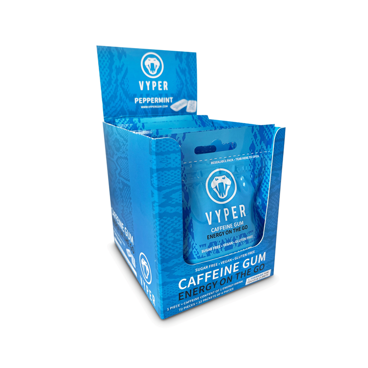 VYPER Caffeine Gum 12x14g