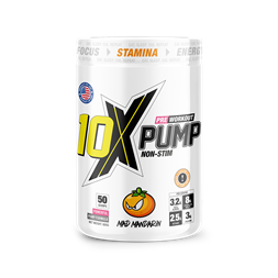 10X Athletic PUMP 600g Mad Mandarin