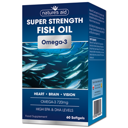Natures Aid Super Strength Fish Oil (Omega 3)