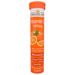 Natures Aid Vitamin C 1000mg Effervescent