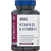Applied Nutrition Vitamin D3 + Vitamin K2