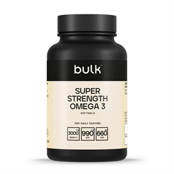 Bulk Super Strength Omega 3 1000mg 90 Softgels