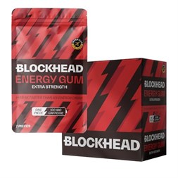 Blockhead Energy Gum Extra Strength 12x16.45
