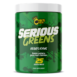 Chaos Crew Serious Greens 292g Berrylicious