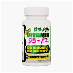 Chaos Crew Vitamin D3 + K2 Softgels