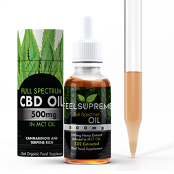 Feel Supreme CBD Oil - 500mg 15ml