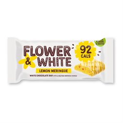 Flower & White Meringue Bar 12x20g Lemon