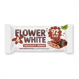 Flower & White Meringue Bar 12x20g Chocolate Crunch