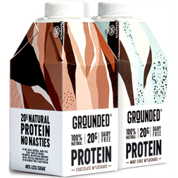 Grounded Protein M*lkshake 12x490ml
