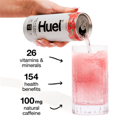 HUEL Daily A-Z Vitamins 12x330ml Watermelon Strawberry