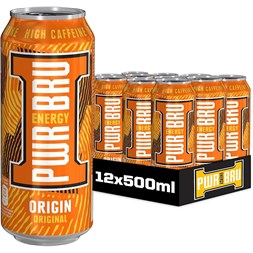 Irn-Bru Pwr-Bru Original 12x500ml