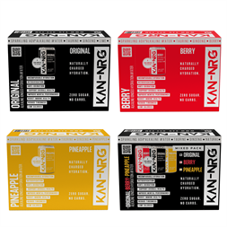KAN-NRG Alkaline Ionised Hydration Water 12x150ml