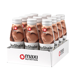 MaxiNutrition MaxShake Protein Milkshake 12x330ml Chocolate