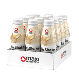 MaxiNutrition MaxShake Protein Milkshake 12x330ml Vanilla